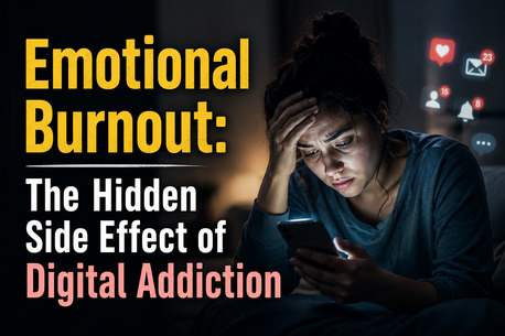 Mumbai, Counseling, Emotional Burnout: The Hidden Side Effect Of Digital Addiction