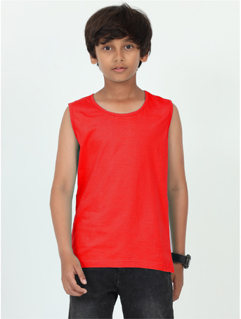 Bangalore, Wholesale Products, Kids Cotton Tank Top | 100% Cotton |  Plain Soft Comfort Fit