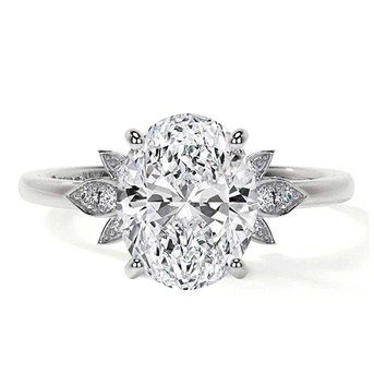 New York, Jewelry, USD 2483,  Shop Diamond Engagement Rings Lab Grown Oval Shape Ring