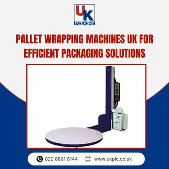 London, Machinery, GBP 1,  Pallet Wrapping Machines UK For Efficient Packaging Solutions