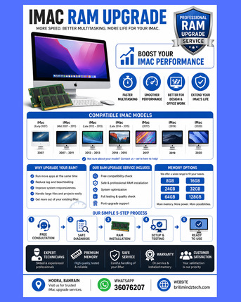 Hoora, Computer, Mac & PC Ram,SSD ,Battery Replacement