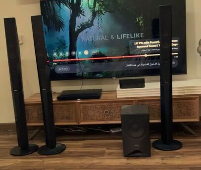 Khobar, Home Audio, SAR 850,  Sony BDVE6100 5.1CH 3D Tallboy Blu-Ray Home Theatre System. 1000W
