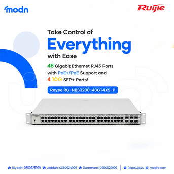 Riyadh, Electronics, SAR 1,  سويتش ريجي Reyee RG-NBS3200-48GT4XS-P