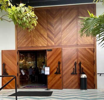 Miami, Business, Custom Mahogany Exterior Doors