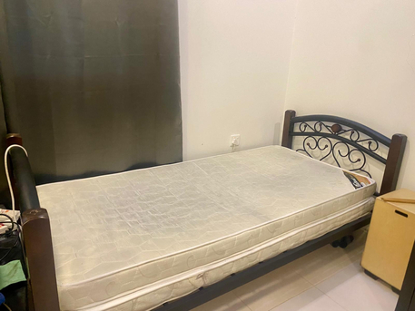 Mahooz, Furniture, BHD 16,  Two Single Bed With Mattress (used)