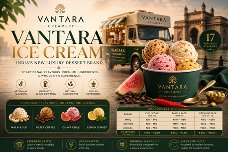 Mumbai, Manpower, Vantara Ice Cream: How Vantara Creamery Is Redefining Premium Desserts In India?