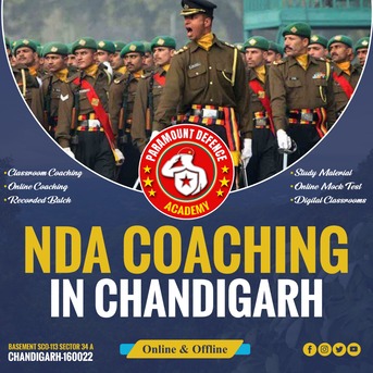Chandigarh, Education, NDA Coaching In Chandigarh For Serious Defence Aspirants