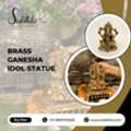 INR 8500, Buy Brass Ganesha Idol Statue Online | Siddhhi Arts