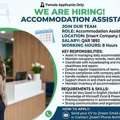 We Are Hiring Accommodation Assistants Female