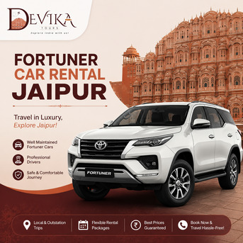 Jaipur, Travel, Fortuner Car Rental Jaipur For Luxury Travel Experience