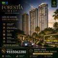 1900 Sq. Feet,  M3M Forestia West Floorplan For Three Bedroom Units: Spatial Layout Of M3M Forestia West F