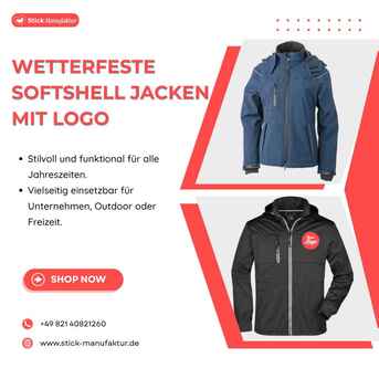 Berlin, Business, Wetterfeste Softshell Jacken Mit Logo
