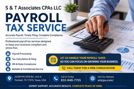 New York, Financial, Affordable Payroll Tax Service In Tomball TX For Small Business Payroll And IRS Compliance