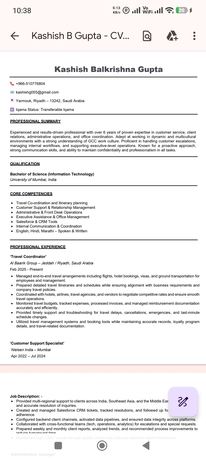 Riyadh, Job Seekers, Information Technology Graduate With 7+ Years Of Experience. Located In Riaydh.