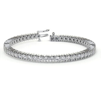 New York, Jewelry, USD 3294,  1.75 Cttw Lab Diamond Tennis Bracelet In 14K White Gold