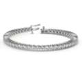 USD 3294,  1.75 Cttw Lab Diamond Tennis Bracelet In 14K White Gold