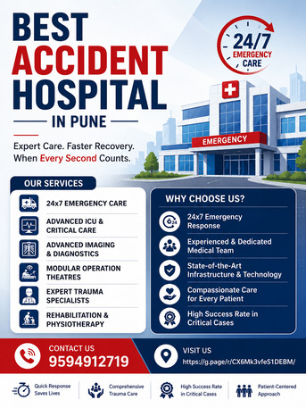 Pune, Health, Best Accident Hospital In Pune - Dr. Aashish Arbat