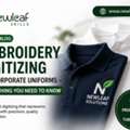 Embroidery Digitizing For Corporate Uniforms