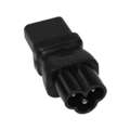 USD 4,  C13 To C6 Power Plug Adapter