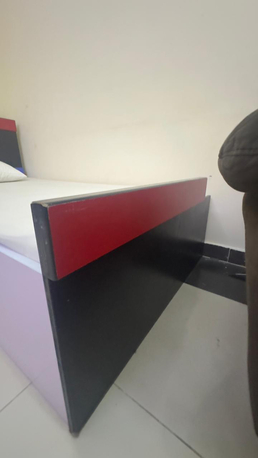 Al Rehab, Furniture, SAR 500,  Kids Bed Set With Single Bed + Matress And Cupboard