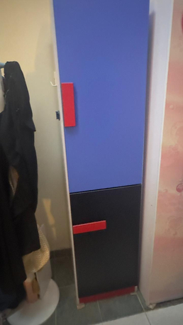 Al Rehab, Furniture, SAR 500,  Kids Bed Set With Single Bed + Matress And Cupboard