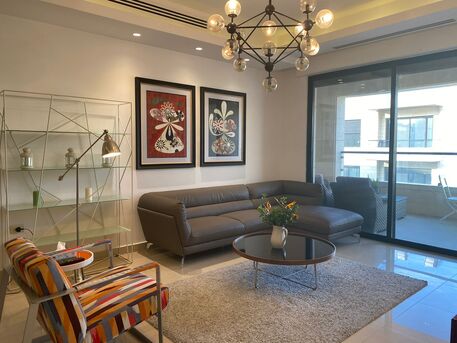 Abdoun, Apartments, Flats, Houses & Villas, JOD 13000/year,  Furnished,  2 BR,  Fully Furnished Two Bedroom Apartment With Baconly In Abdoun 00962777688956