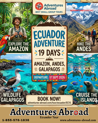 Toronto, Travel, Discover Ecuador: Amazon, Andes & Galapagos