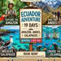 Discover Ecuador: Amazon, Andes & Galapagos