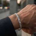 Silver Hand Bracelet For Men In 925 Sterling Silver