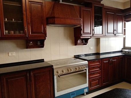 Amman, Apartments, Flats, Houses & Villas, JOD 16000/year,  Furnished,  3 BR,  160 Sq. Meter,  Spacious 3-Bedroom Furnished Apartment With Private Outdoor Area Available For Rent