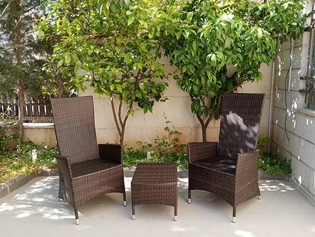 Amman, Apartments, Flats, Houses & Villas, JOD 16000/year,  Furnished,  3 BR,  160 Sq. Meter,  Spacious 3-Bedroom Furnished Apartment With Private Outdoor Area Available For Rent