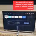 BHD 45,  Same New Skyworth 43 Inch Smart Android Tv With Original Remote 45 Bd Last Msg 3670 8372