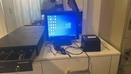 Hidd, Computers, BHD 169,  POSBANK Complete POS System &ndash; Touchscreen, Printer & Cash Drawer &ndash; 169 BD