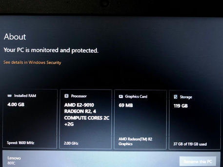 Riyadh, Computers, SAR 650,  Lenovo Laptop For Sale