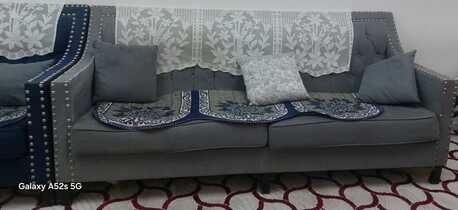 Al Adama, Furniture, SAR 600,  8 Seater Sofa And Double Bed For Sale