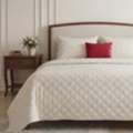 AUD 110,  Vanilla Diamond Stitched Comforter With Pillowcase Set