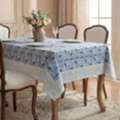 AUD 39,  Jodhpur Blue Hand Block Printed Cotton Tablecloth