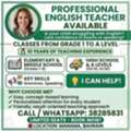 English Teacher 10 Years Experienced Female In Manama!