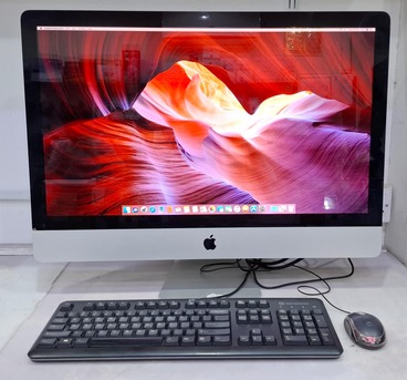 Manama, Computers, BHD 49,  APPLE IMAC Core I5 All In One PC 27" QHD 2K Display AMD Radeon Graphics With New SSD 256GB