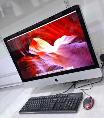 Manama, Computers, BHD 49,  APPLE IMAC Core I5 All In One PC 27" QHD 2K Display AMD Radeon Graphics With New SSD 256GB