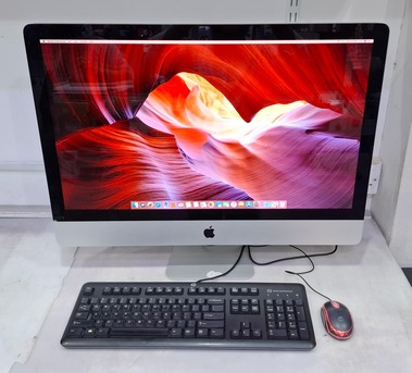 Manama, Computers, BHD 49,  APPLE IMAC Core I5 All In One PC 27" QHD 2K Display AMD Radeon Graphics With New SSD 256GB