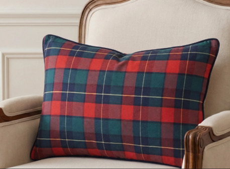 Sydney, Household Items, AUD 29,  Lumbar Cushion Cover - Red Polo Checks