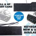 BHD 6,  HP & Dell Smart Card Keyboards | New & Used | Starting From 6 BD Only