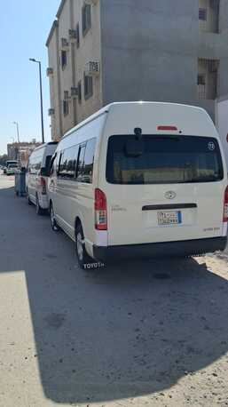 Dammam, Pick Up & Drop Off, Toyota Hiace 2014 For Monthly/Yearly Rental With Driver