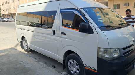 Dammam, Pick Up & Drop Off, Toyota Hiace 2014 For Monthly/Yearly Rental With Driver