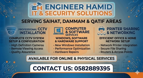 Dammam, Computer, Complete IT, CCTV & Printer Solutions In Dammam