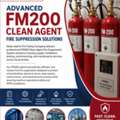 Fire Suppression System, FM200, Clean Agent, Supply, Installation & Maintenance Services
