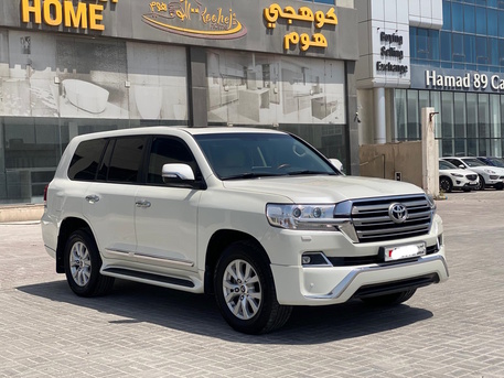 Manama, Vehicles, Cars & Trucks , BHD 17200,  Toyota Land Cruiser,  2018,  Automatic,  225300 KM,  Toyota Landcruiser GX-R  (Pearl)