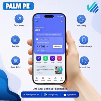 Mumbai, Mobile Apps, Secure Digital Transactions With PalmPe Payment App India