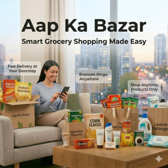 New Delhi, Household, Why Grocery Apps In Malviya Nagar Delhi Are The Smart Choice For Branded Shopping